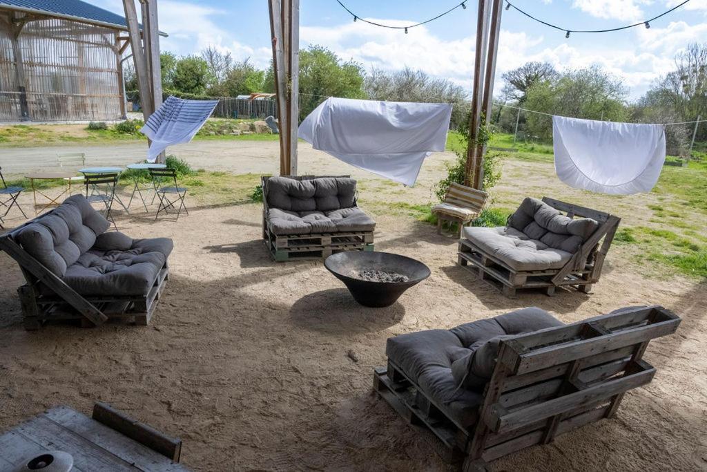 لونسيو La Ferme Du Golf, Gite Atypique Et Artistique المظهر الخارجي الصورة